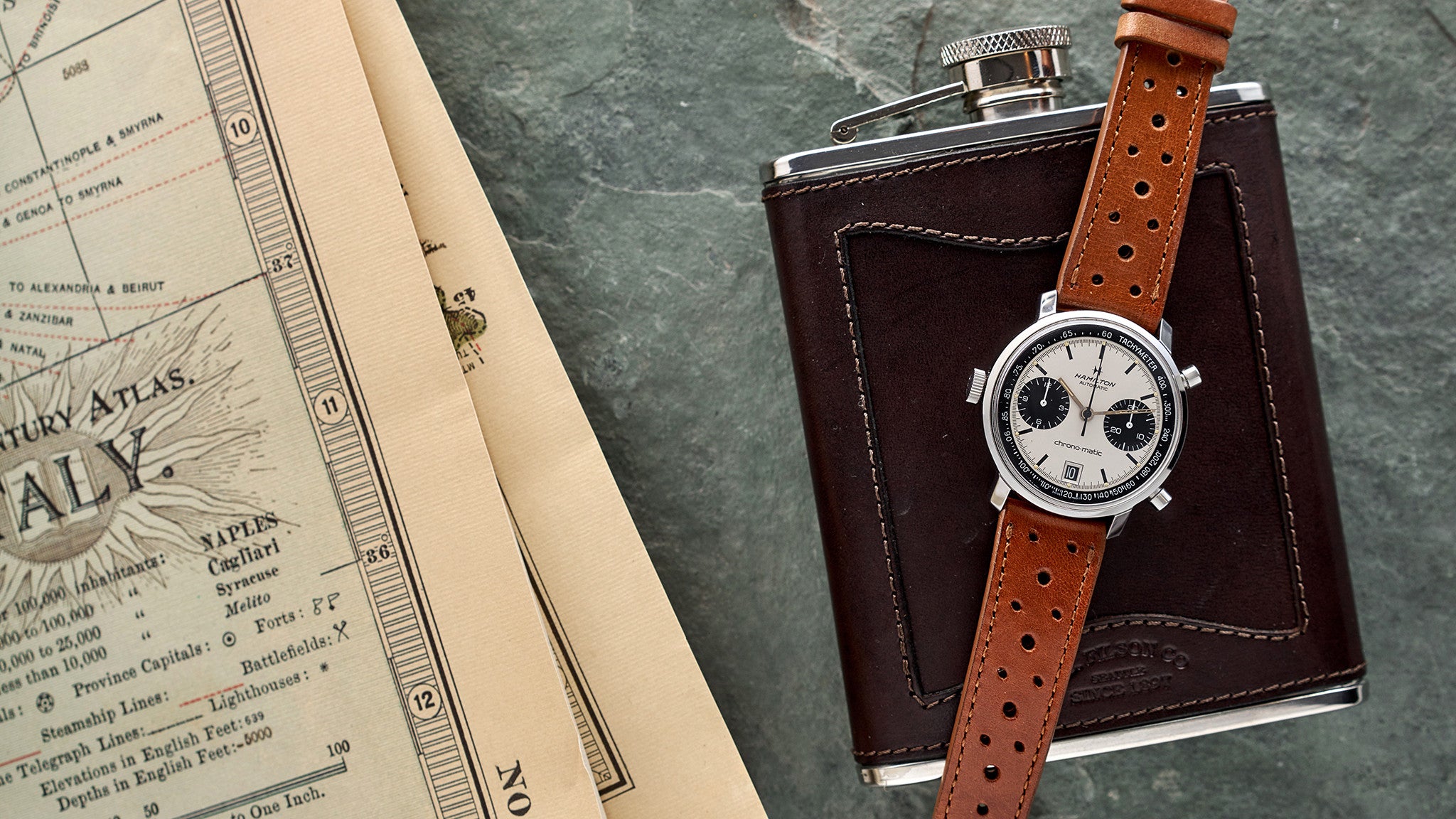 Aristo Chronograph with Swiss Automatic Movement and Rally