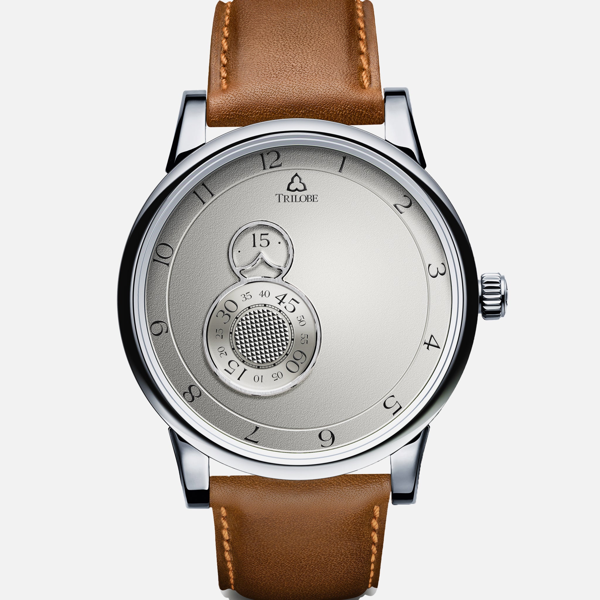 Image of Nuit Fantastique 40mm With Grained Silver Dial In Titanium