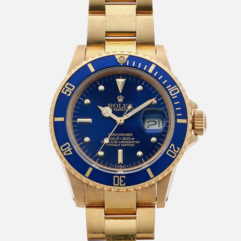 rolex submariner gold and silver