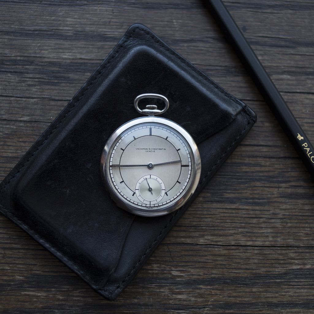 1930s Vacheron Constantin Sector Dial Pocket Watch In Steel - HODINKEE Shop