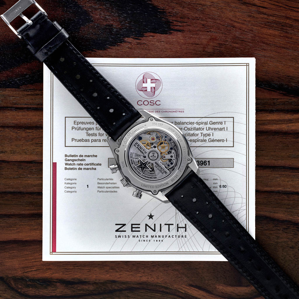 zenith x hodinkee