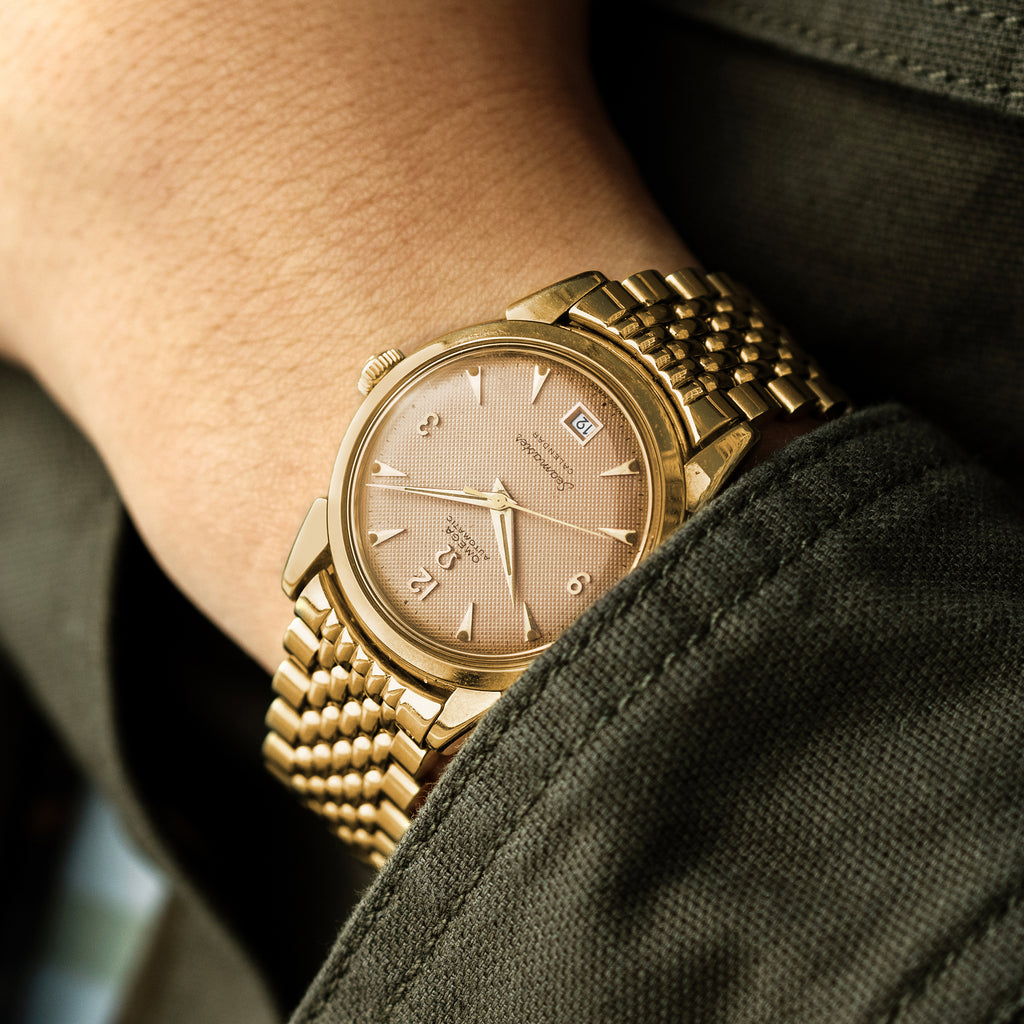 yellow gold omega