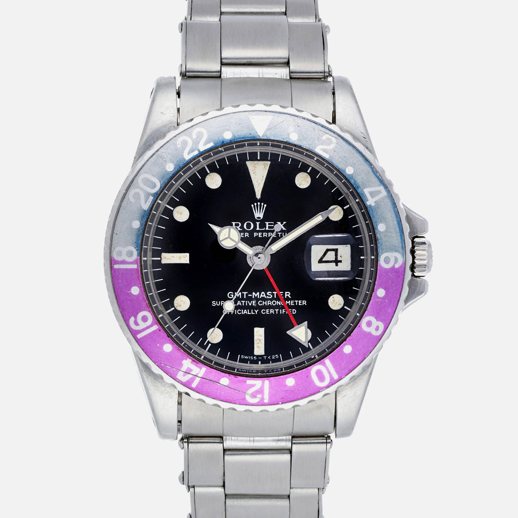 rolex gmt master ii purple