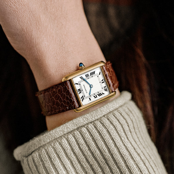 1970s Cartier Tank In 18k Yellow Gold With Deployant Clasp - HODINKEE Shop