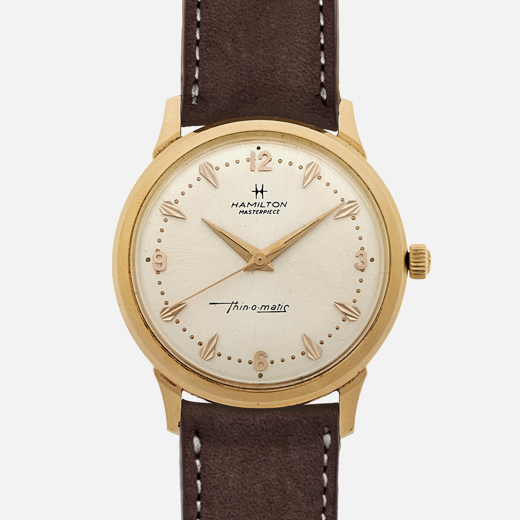 1960s Hamilton Thin-O-Matic In 14k Yellow Gold - HODINKEE Shop