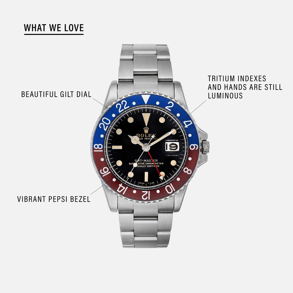 rolex 1675 pepsi