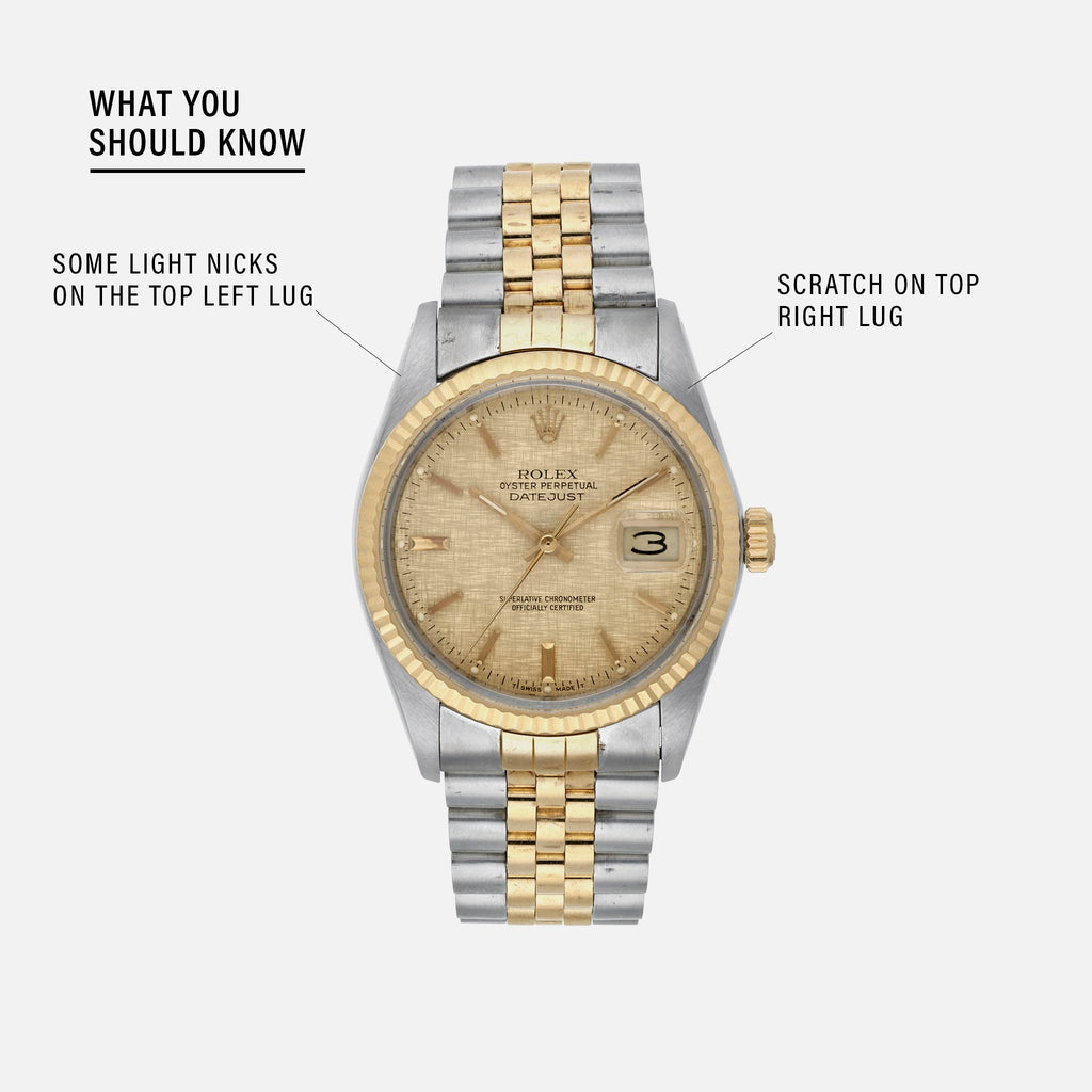 1986 rolex datejust two tone