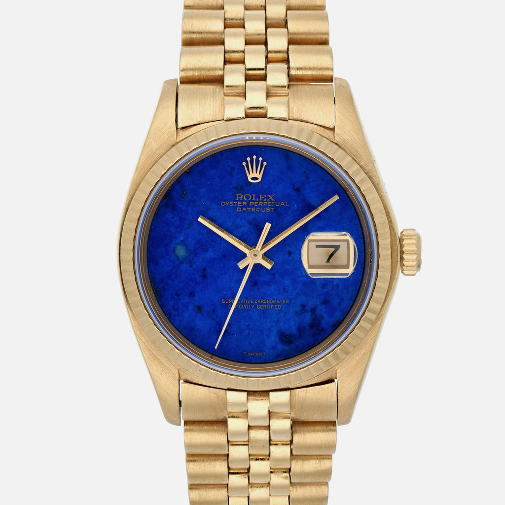 rolex datejust lapis dial