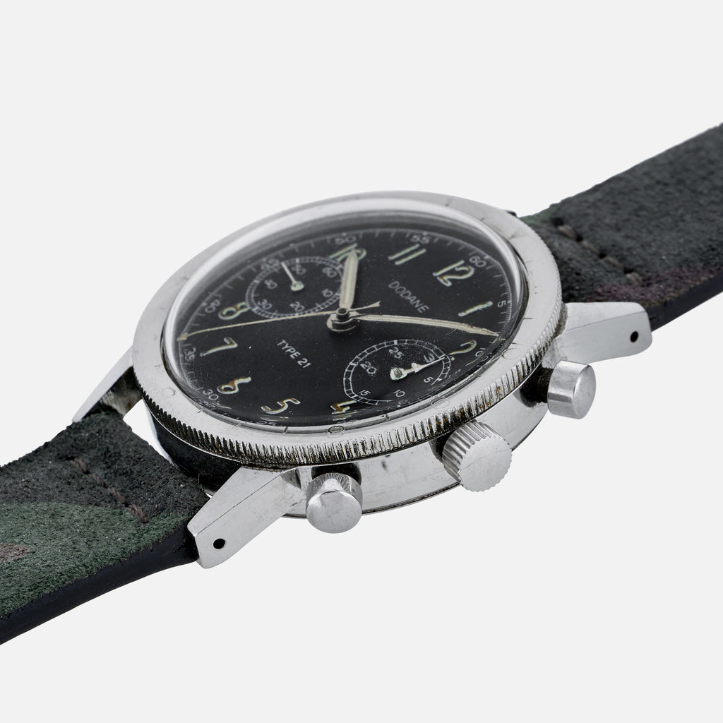 1960s Dodane Type 21 With Military Engravings - HODINKEE Shop