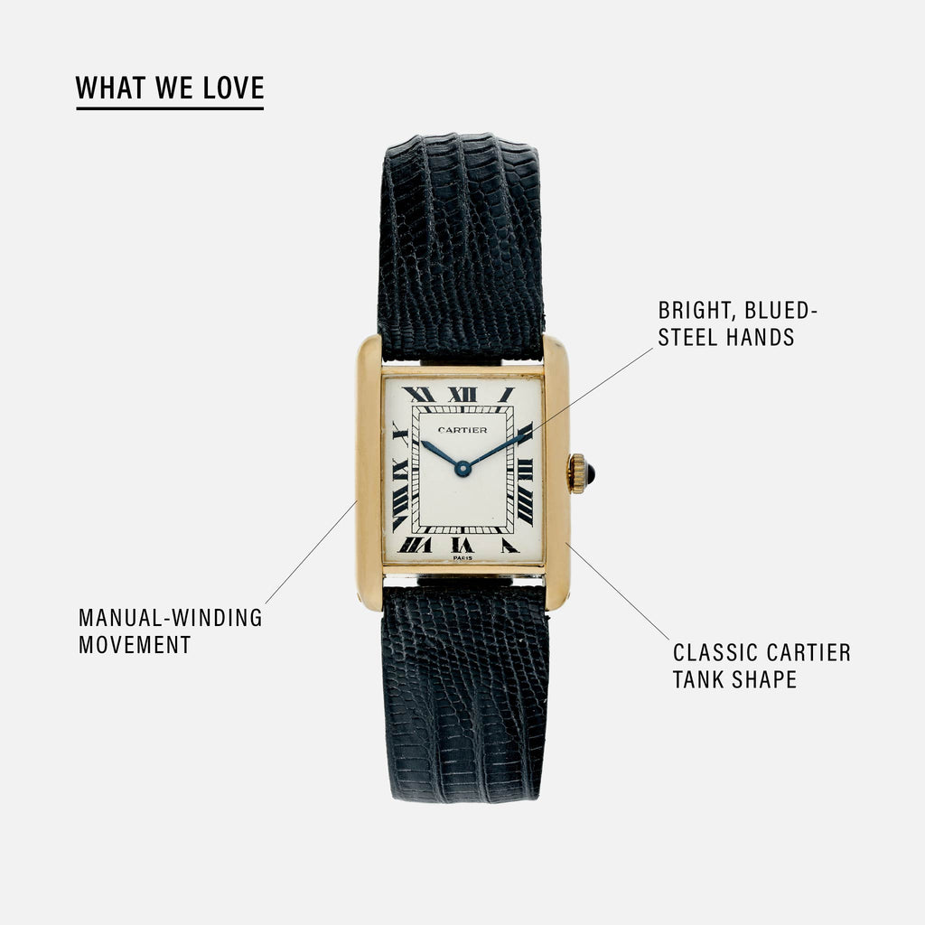 vintage cartier tank movement