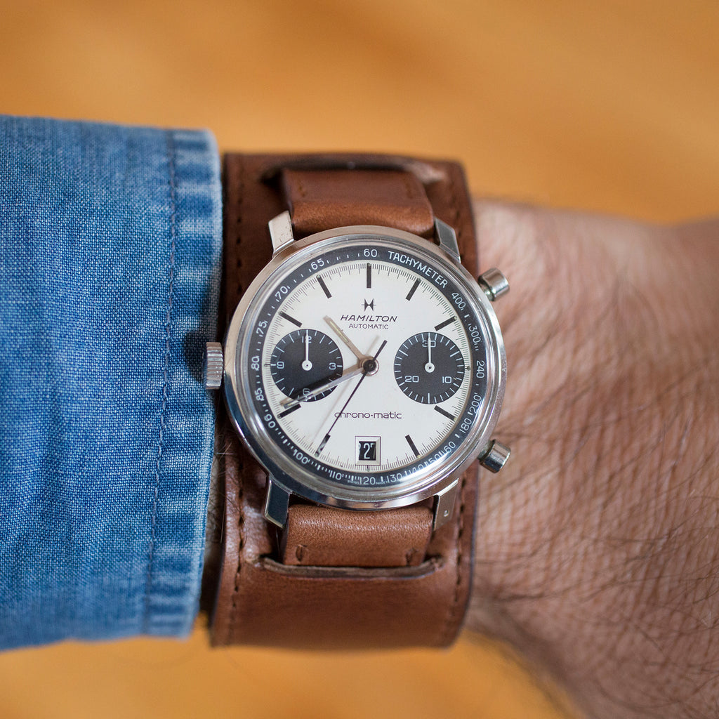 The Newman Bund Watch Strap In Brown 