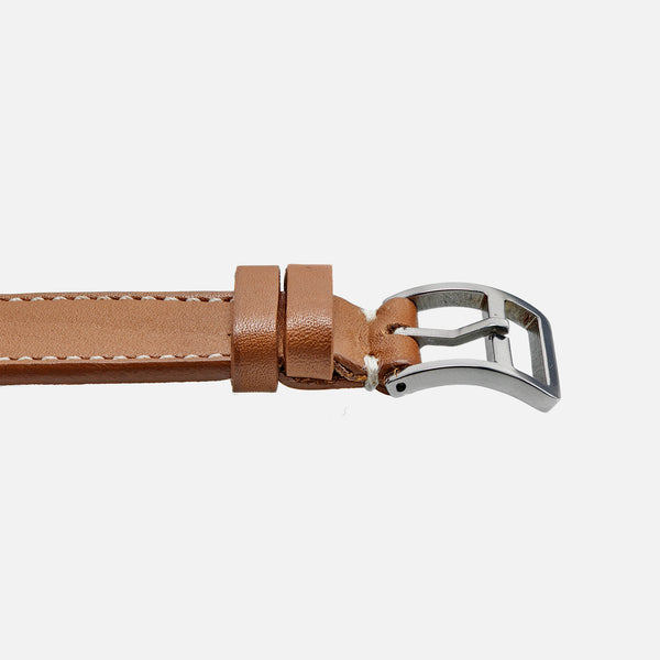 The Kusaba Smooth Calfskin Watch Strap In Brown - HODINKEE Shop