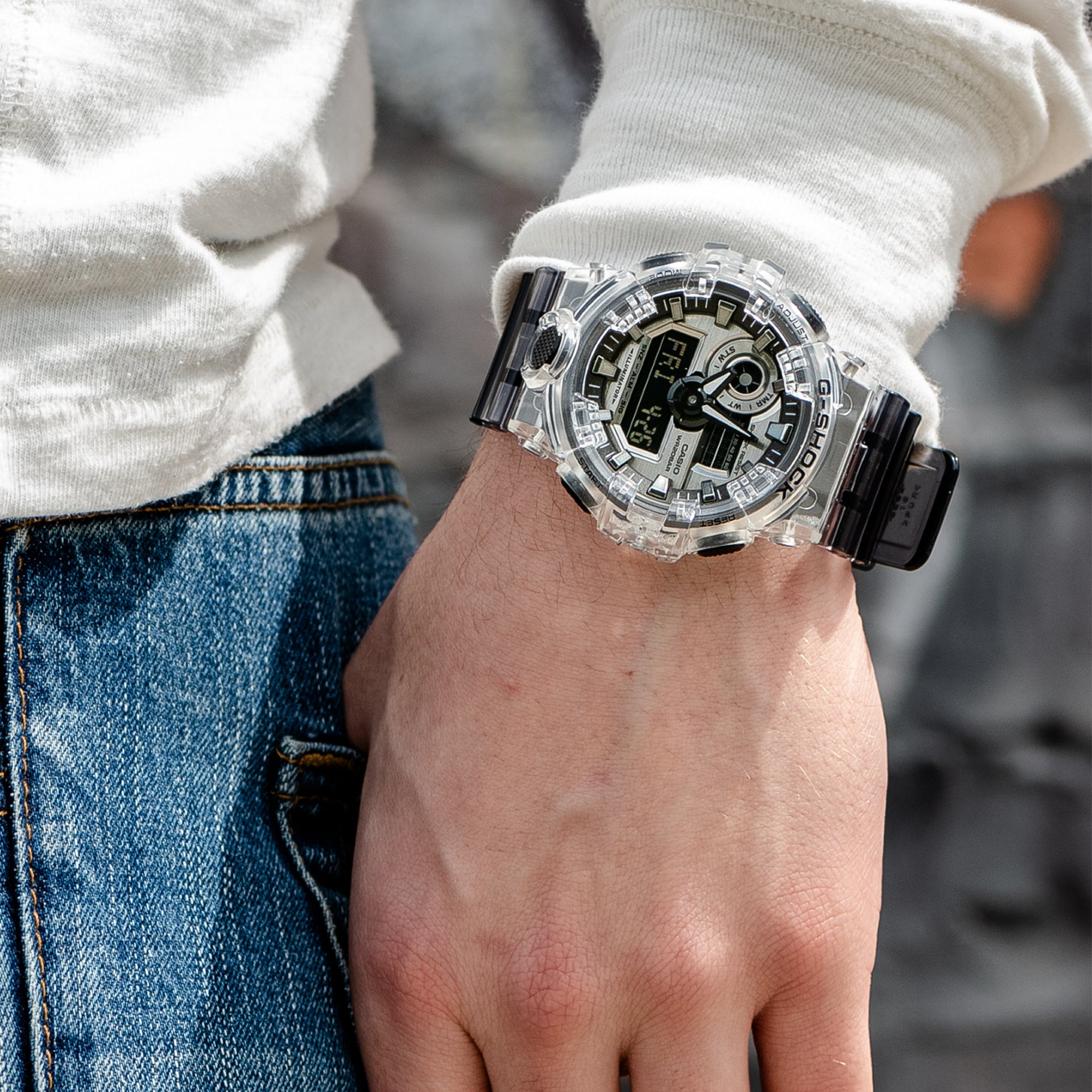 noorden als zegevierend G-SHOCK GA700SK-1A Skeleton – HODINKEE Shop