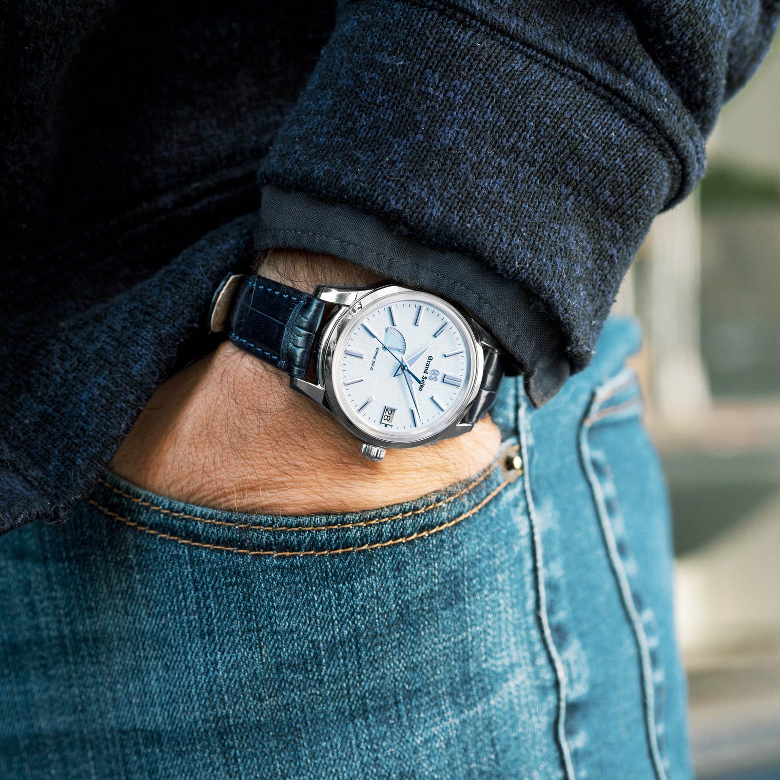 Grand Seiko Spring Drive 'Blue Snowflake' SBGA407 - HODINKEE Shop