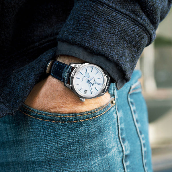 Grand Seiko Spring Drive 'Blue Snowflake' SBGA407 – HODINKEE Shop