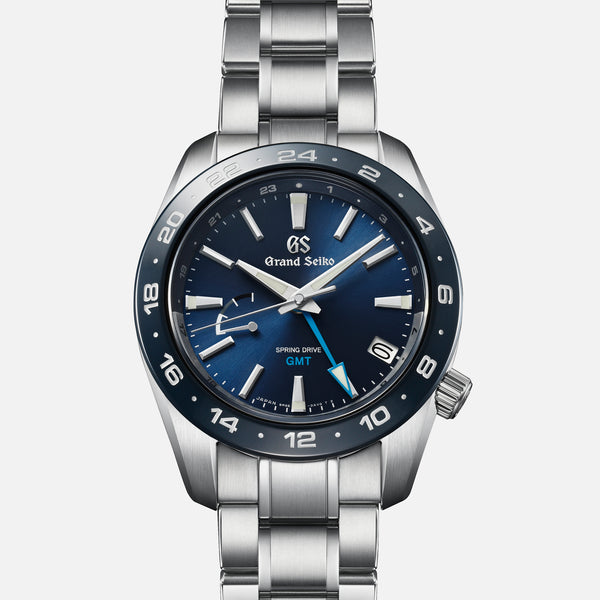 Grand Seiko Spring Drive GMT - Ceramic Bezel Blue – HODINKEE Shop