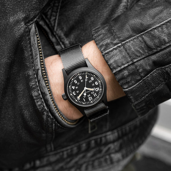 Hamilton Khaki Field Mechanical Black PVD – HODINKEE Shop