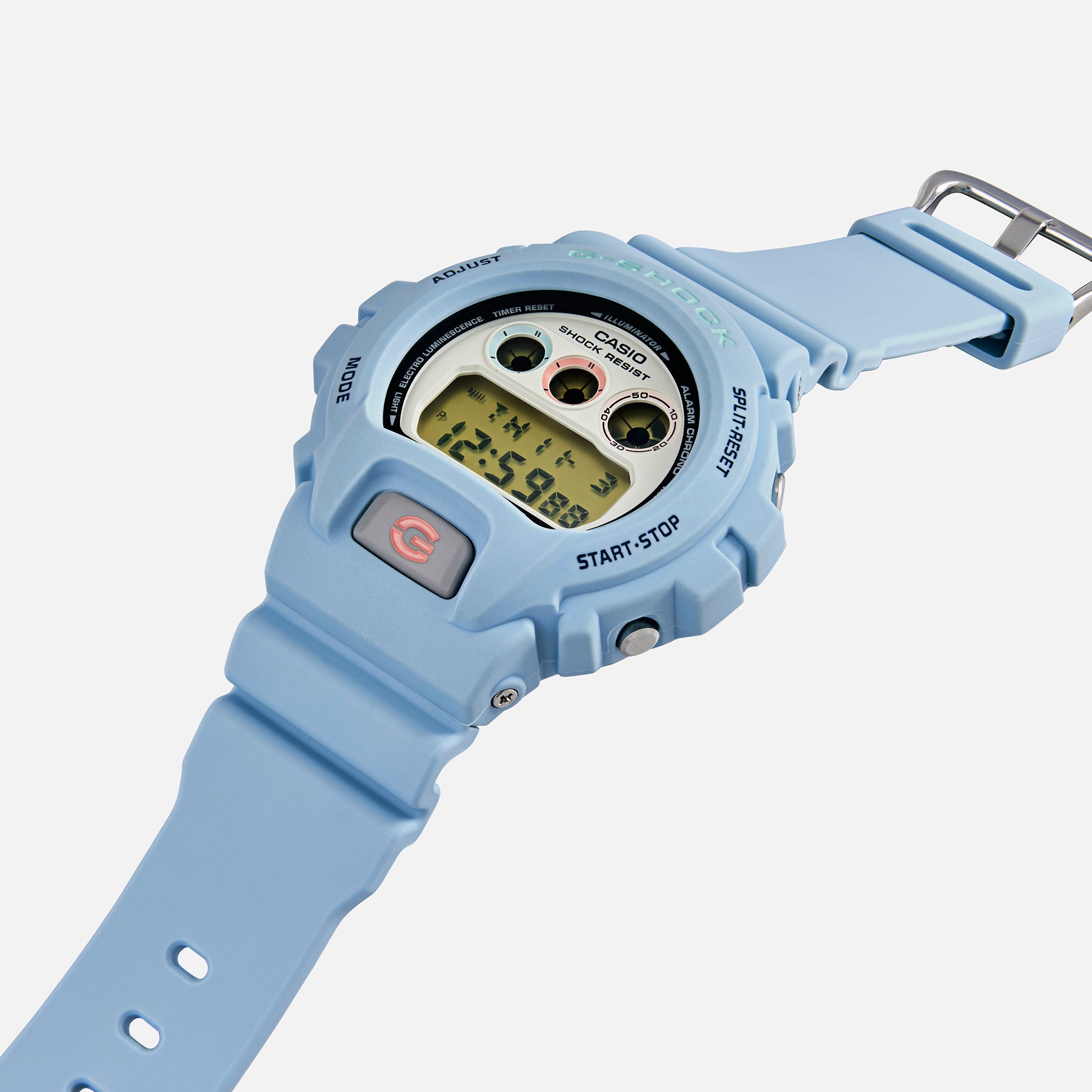 送料無料・名入れ彫刻 新品 G-shock Ref. 6900-PT1 By John Mayer