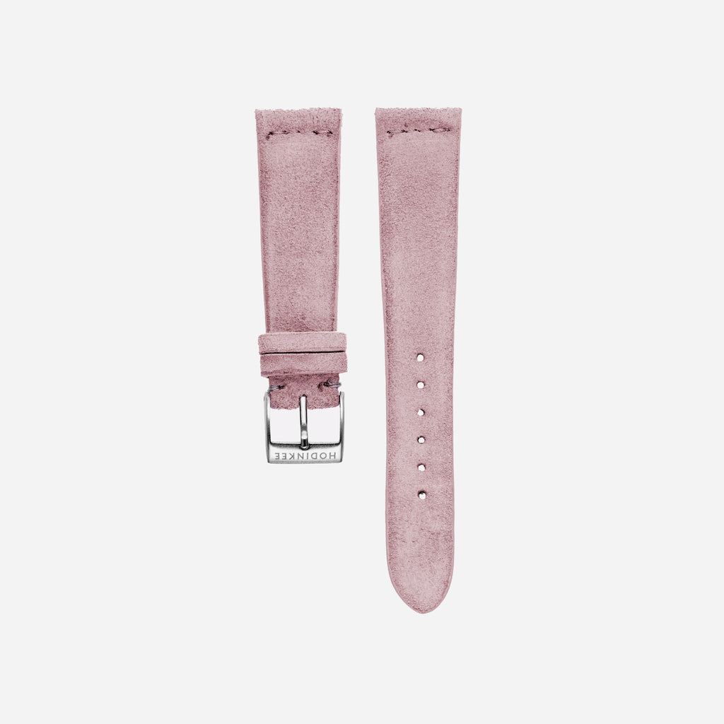 Pale Pink Suede Watch Strap - HODINKEE Shop