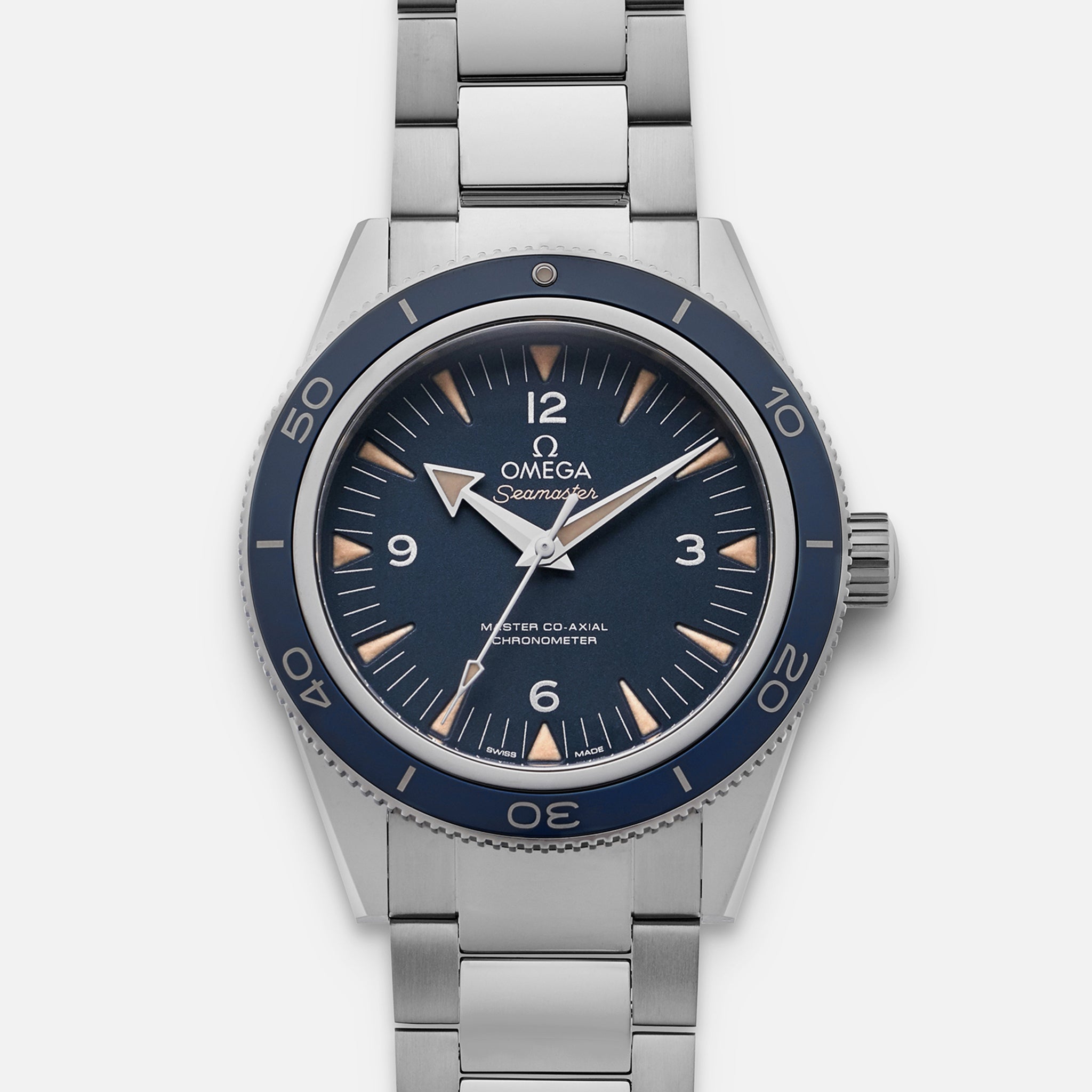 seamaster 300 blue dial