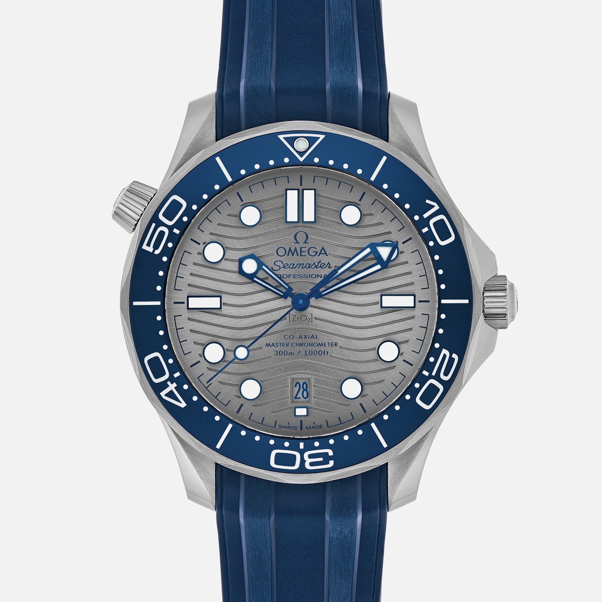 omega seamaster gray