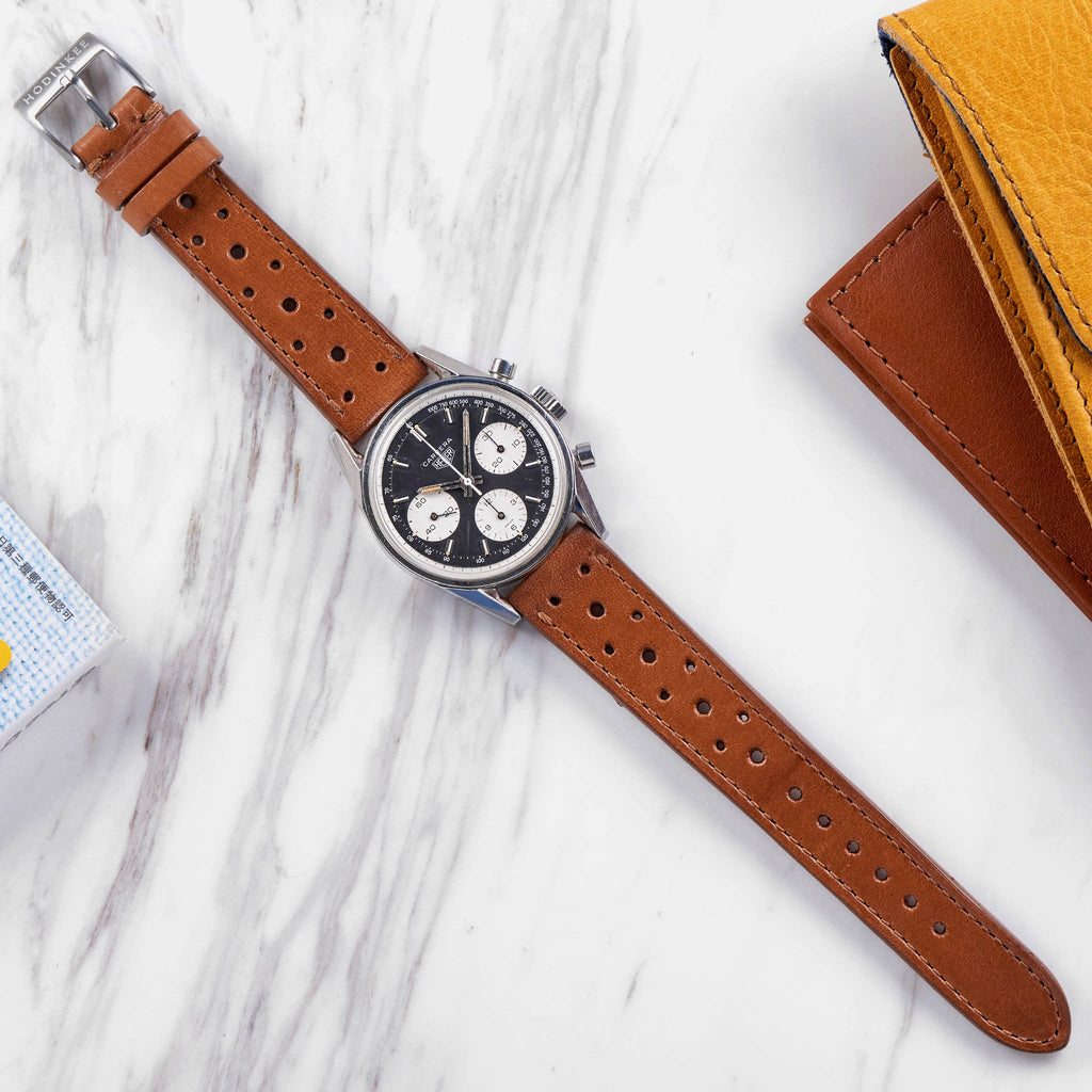 brown watch strap