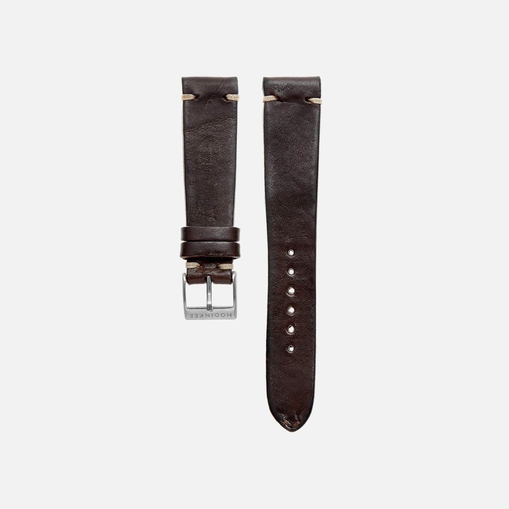 Dark Brown Leather Watch Strap - HODINKEE Shop