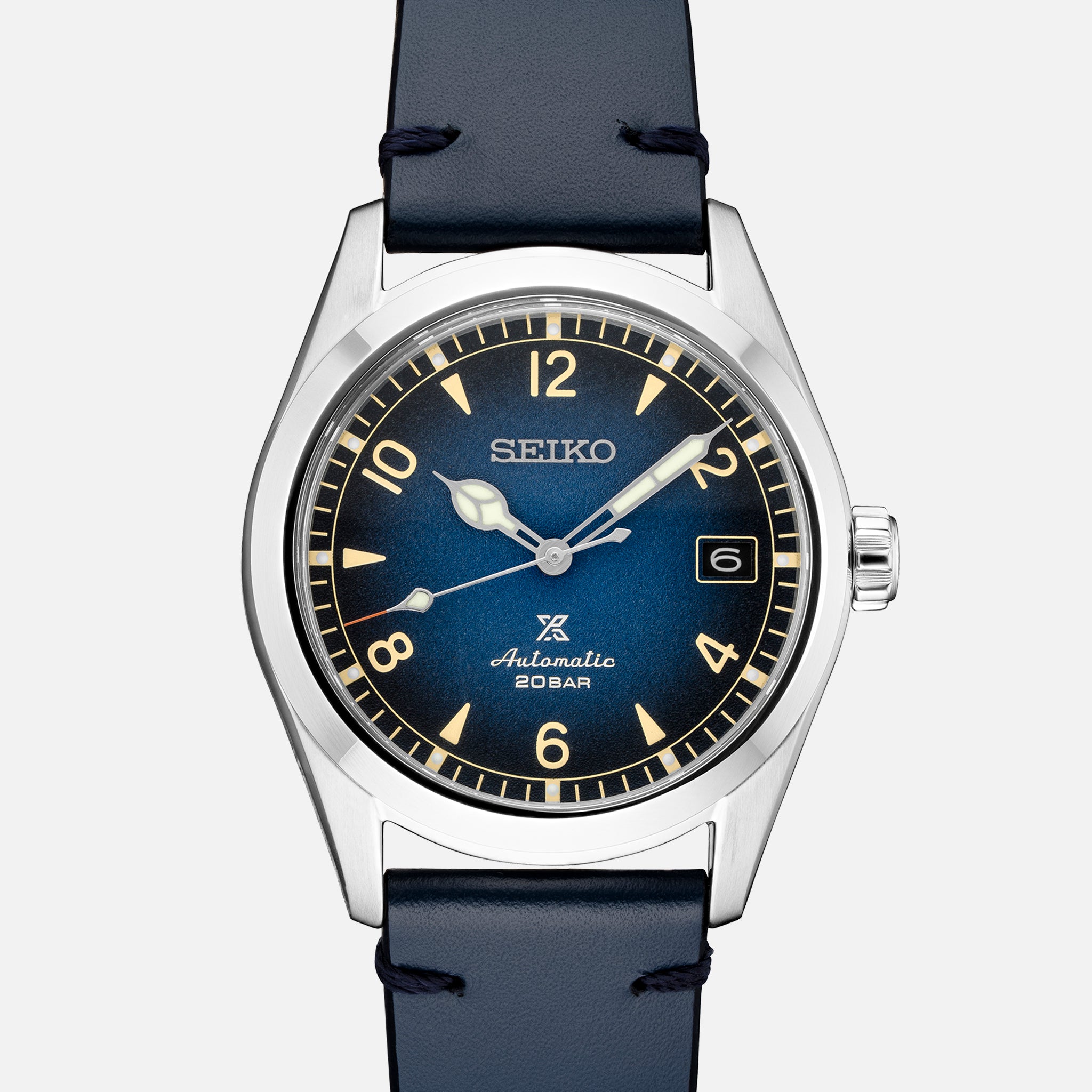 Prospex 'Baby Alpinist' SPB157 With Blue Dial On Strap - HODINKEE Shop