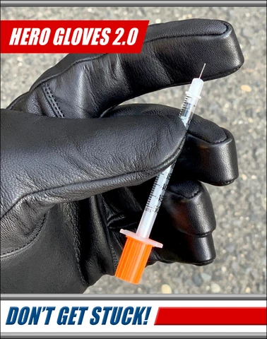 221B Tactical Hero 2.0 Gloves Cut & Needle