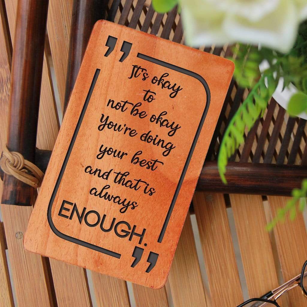 Motivational Cards Encouragement Cards Personalised Wooden Cards