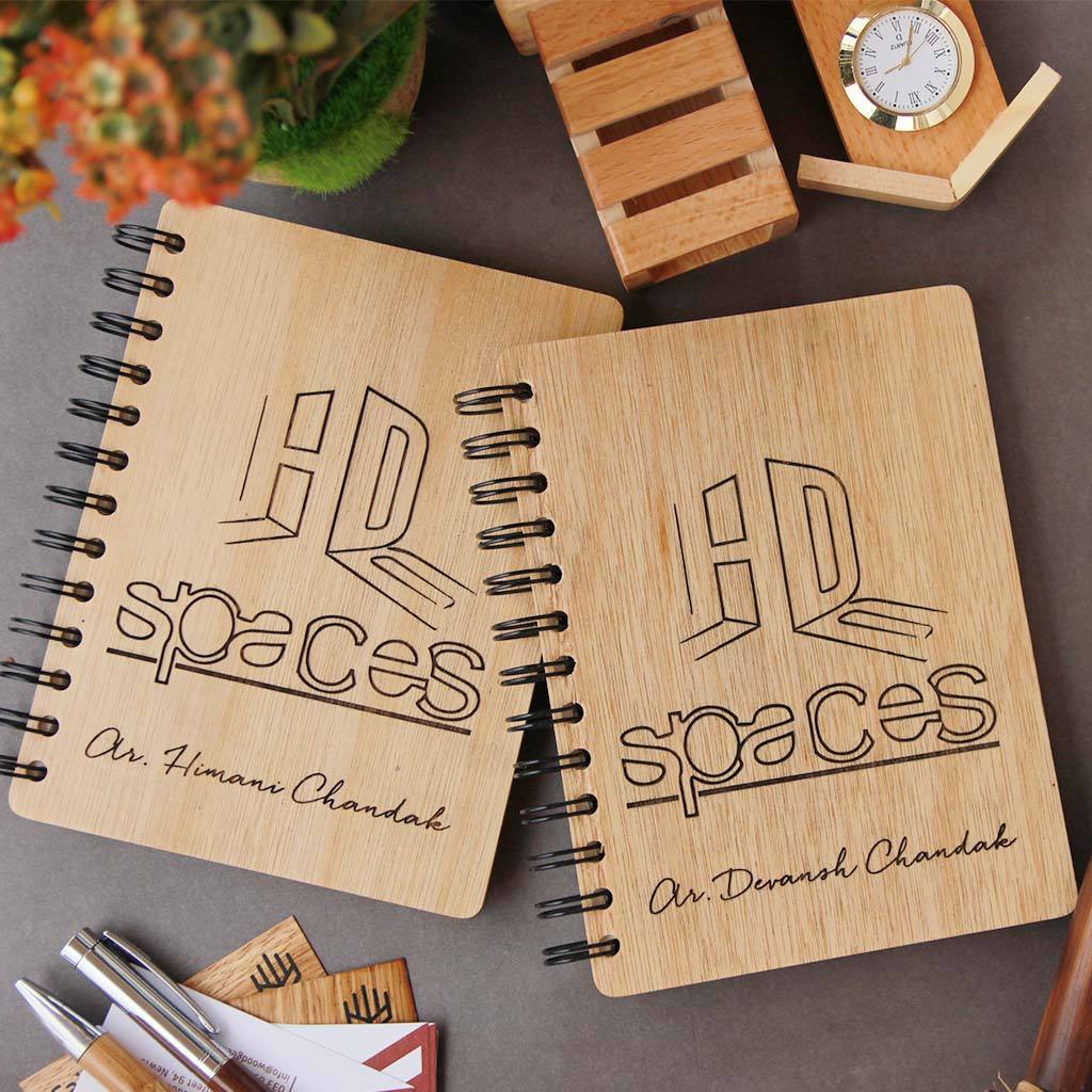 Wooden Diary For Office