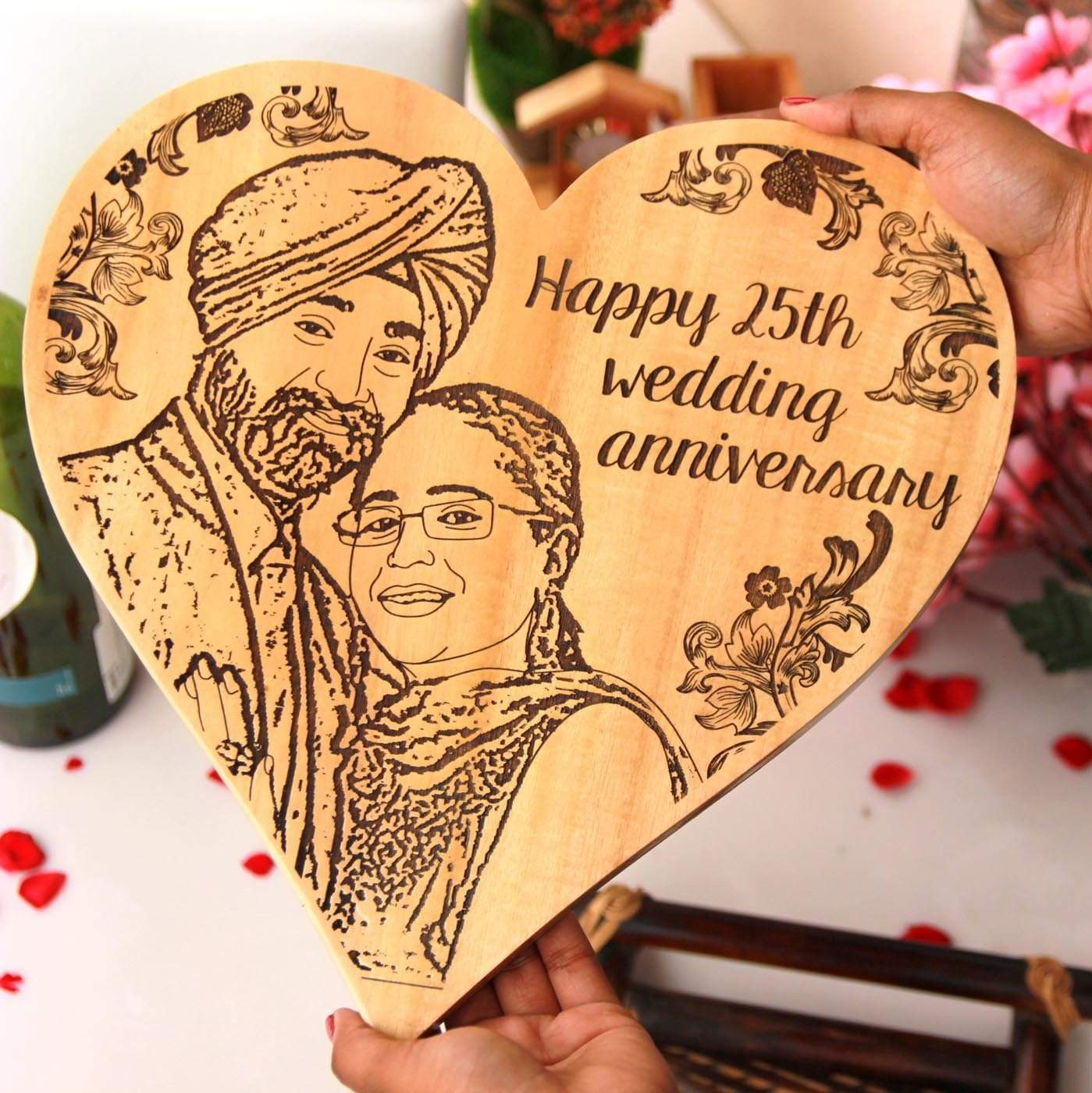 25th marriage anniversary gifts for parents