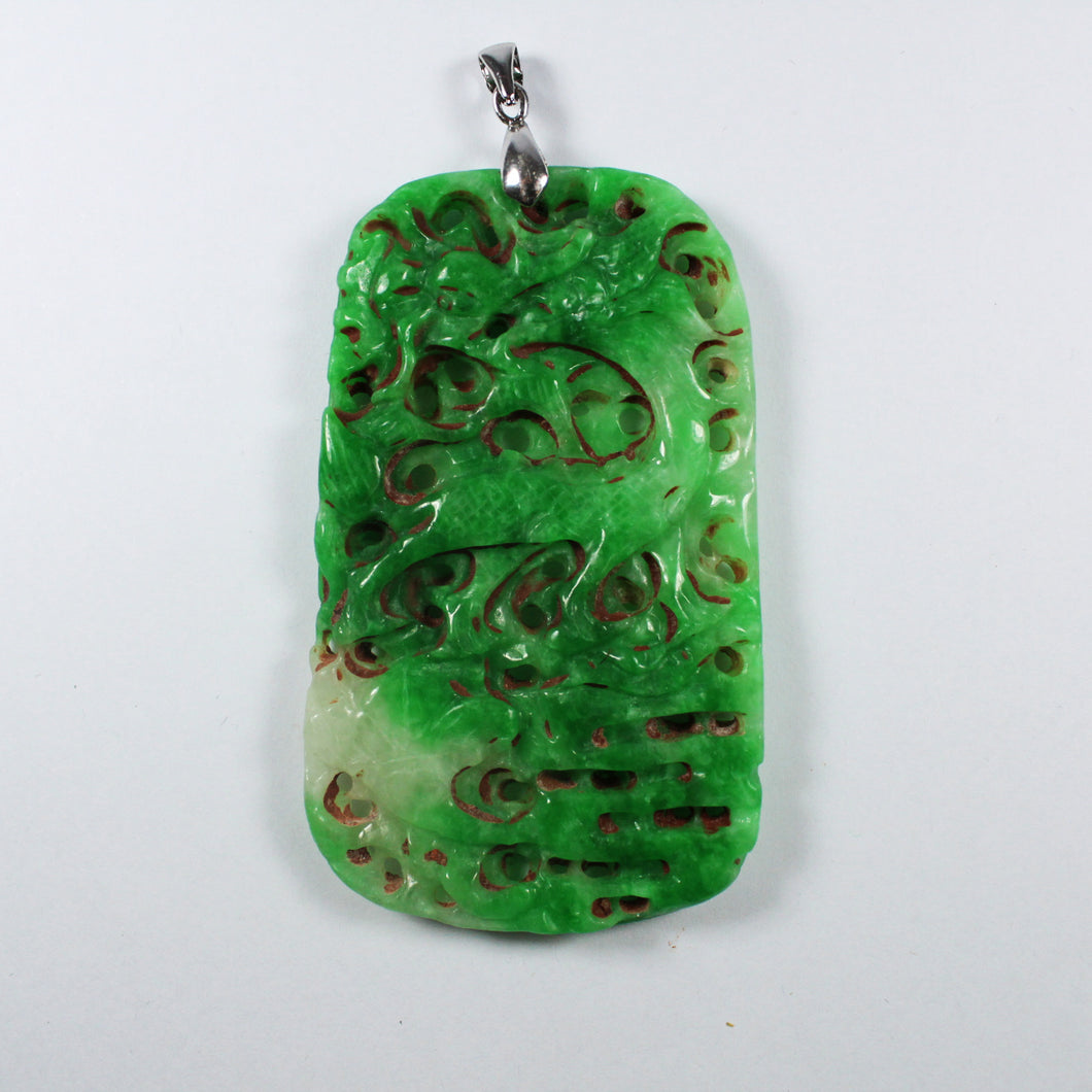 jade dragon pendant