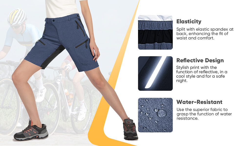 Women's Mountain Bike Shorts 01 details