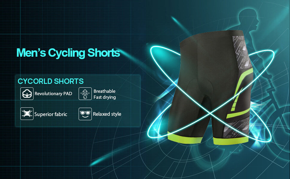 Men's 4D Padding Lycra Cycling Shorts