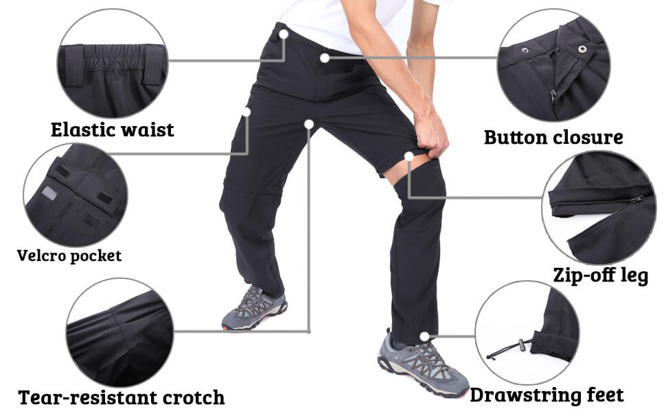 hiking pants 16 details