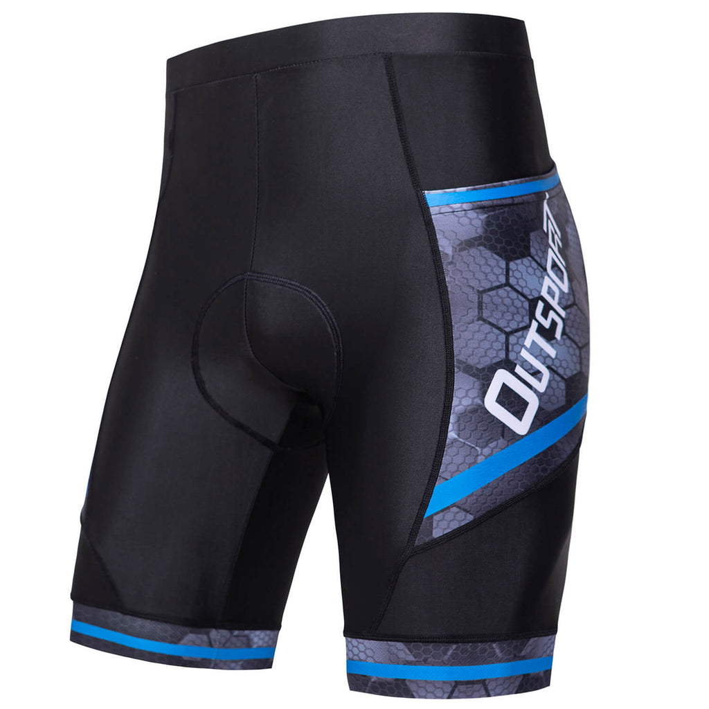 4D Coolmax Pad Second Skin Fit Men's Cycling Shorts - Cycorld