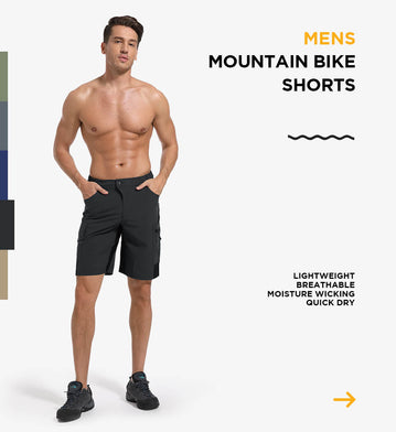 men mountain bike shorts