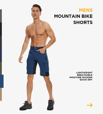 men mountain bike shorts