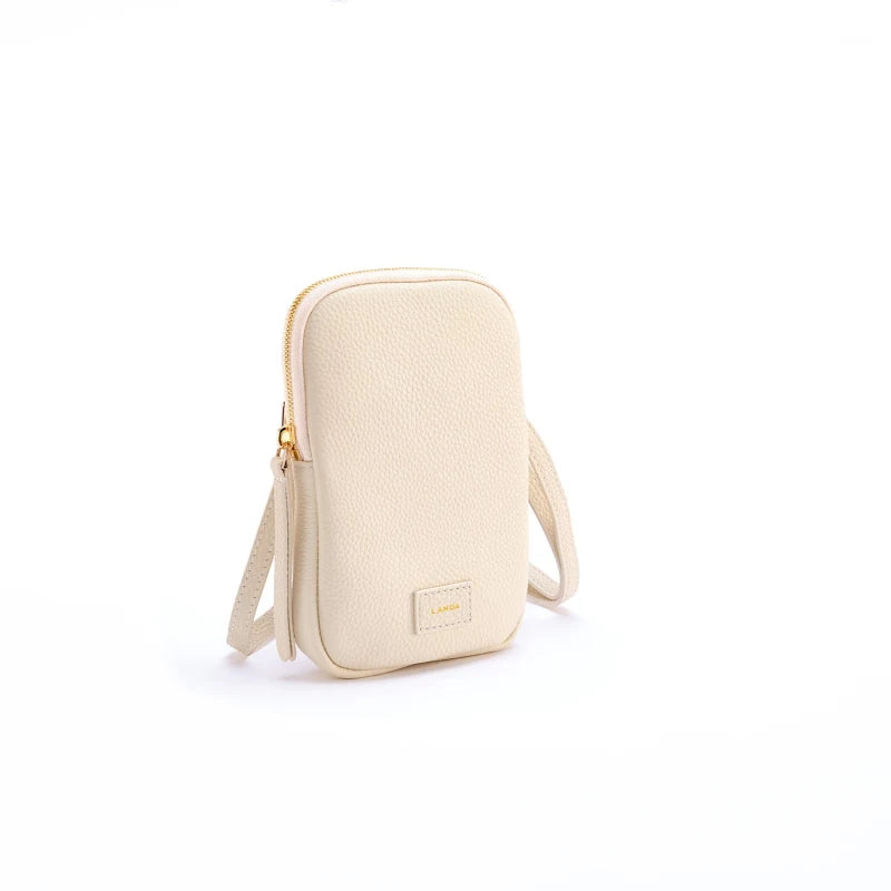 LANDA PHONE BAG IN ECRU – IOLA JONES