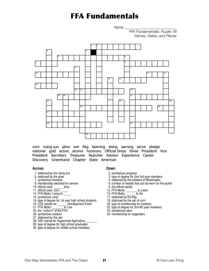 ffa-crossword-puzzle-answer-key-how-to-do-this