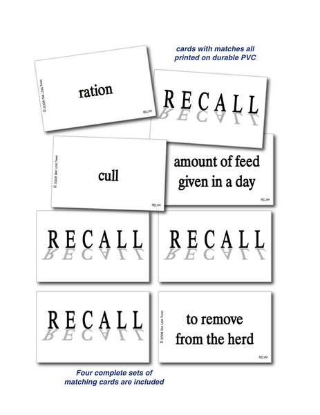 Livestock Management, Recall