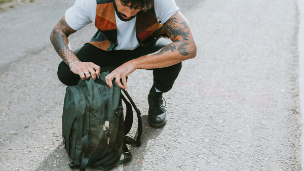 The Transporter anti-theft smell-proof backpack