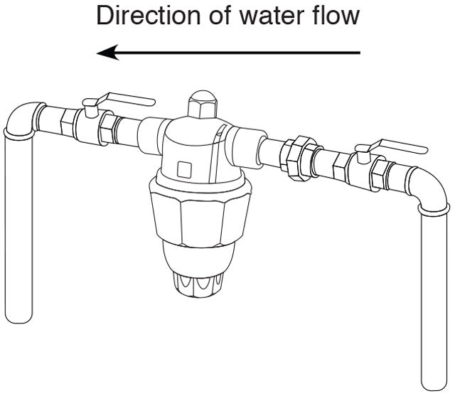 Hardless NG3 Water Filter Install Direction