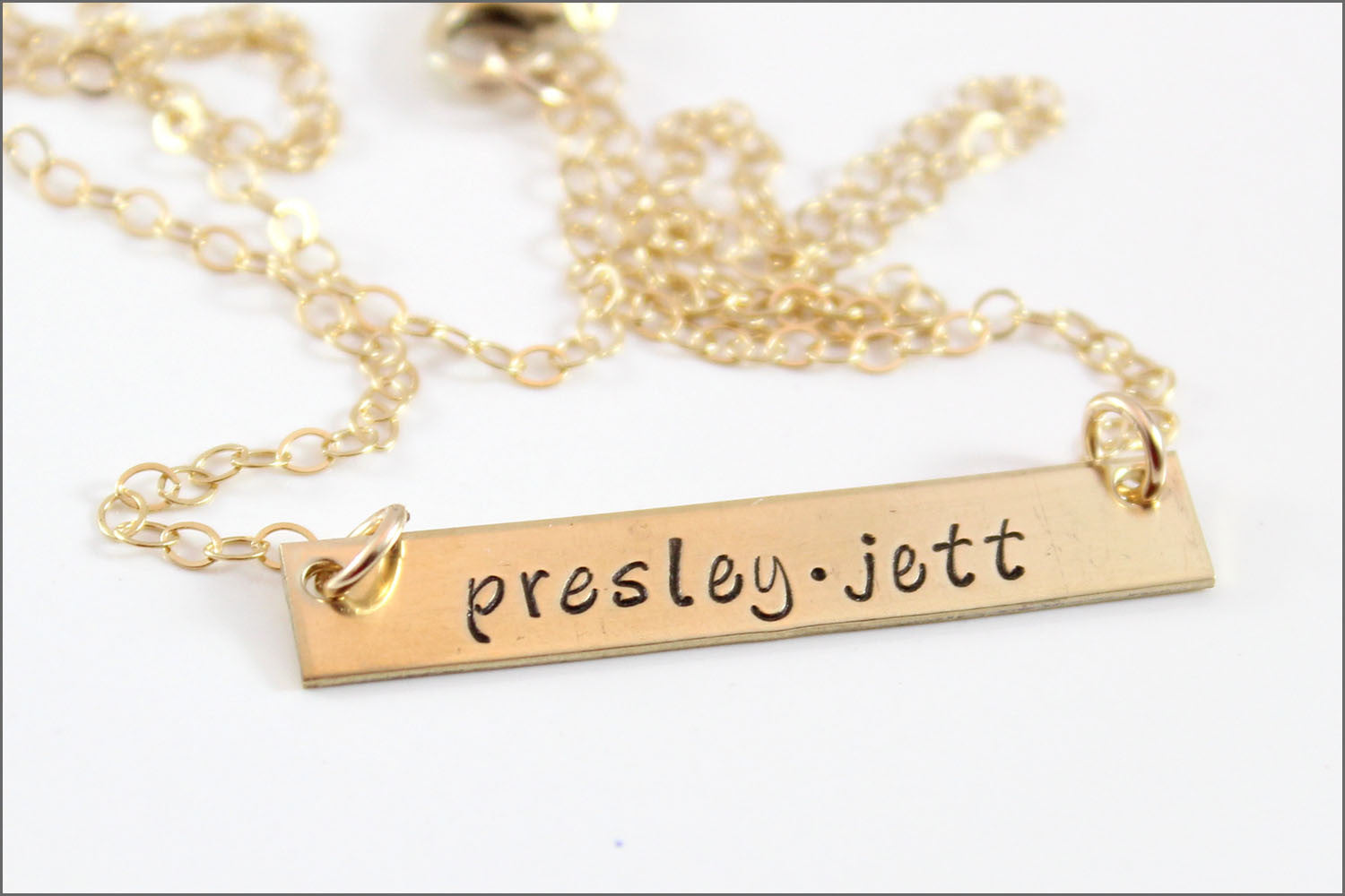 Personalized Bar Necklace Custom Name Necklace Silver Bar Necklace Gold Bar Necklace Simple Mom Necklace Special Gifts For Her Aka Originals