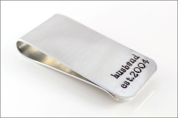 Personalized Money Clip for Dad Grandpa Husband with Established Date ...