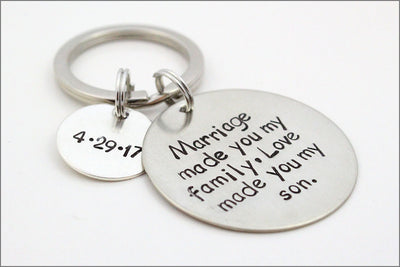 wedding gift keychain