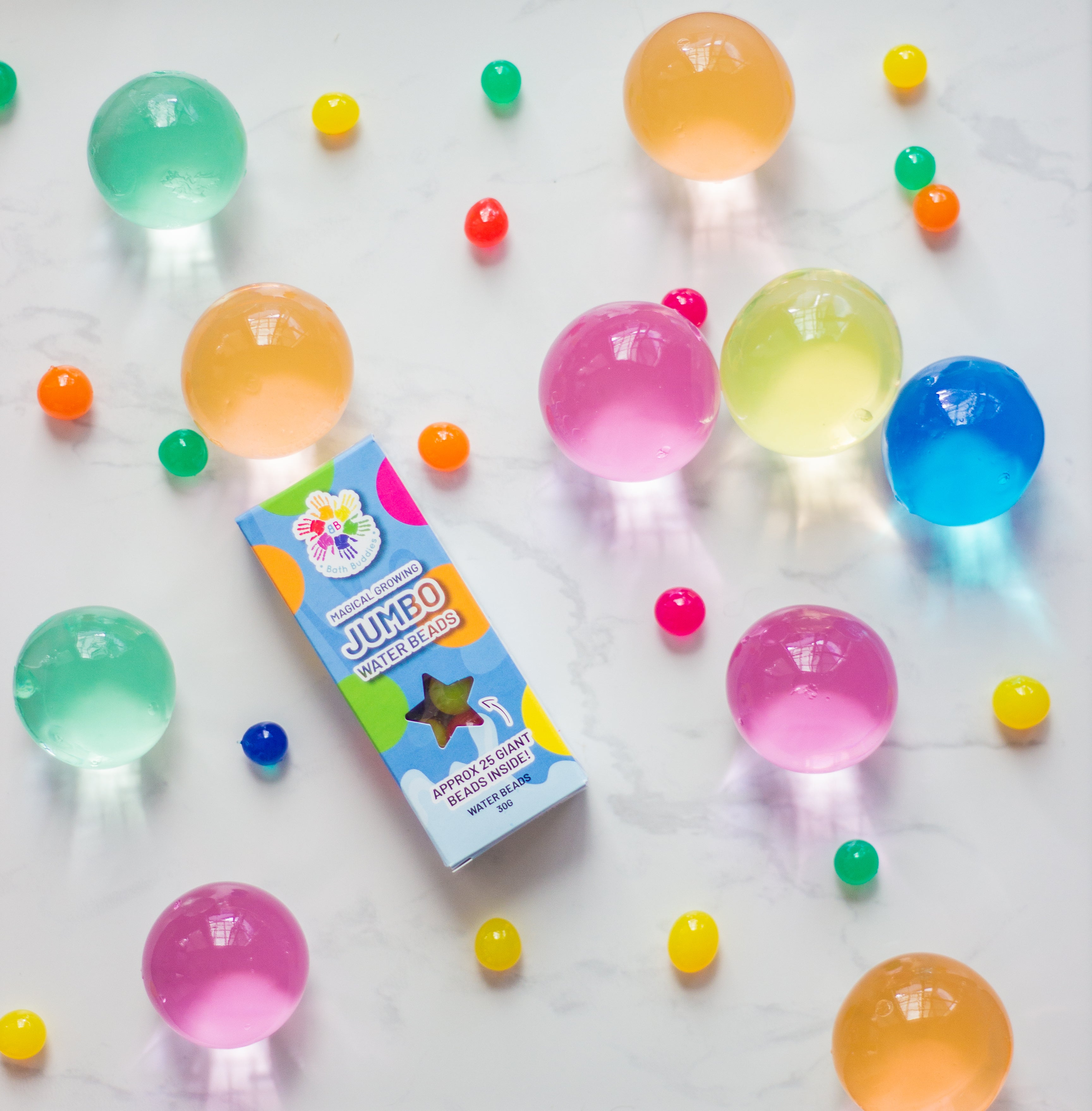 Water Beads, JUMBO, Bath Buddies