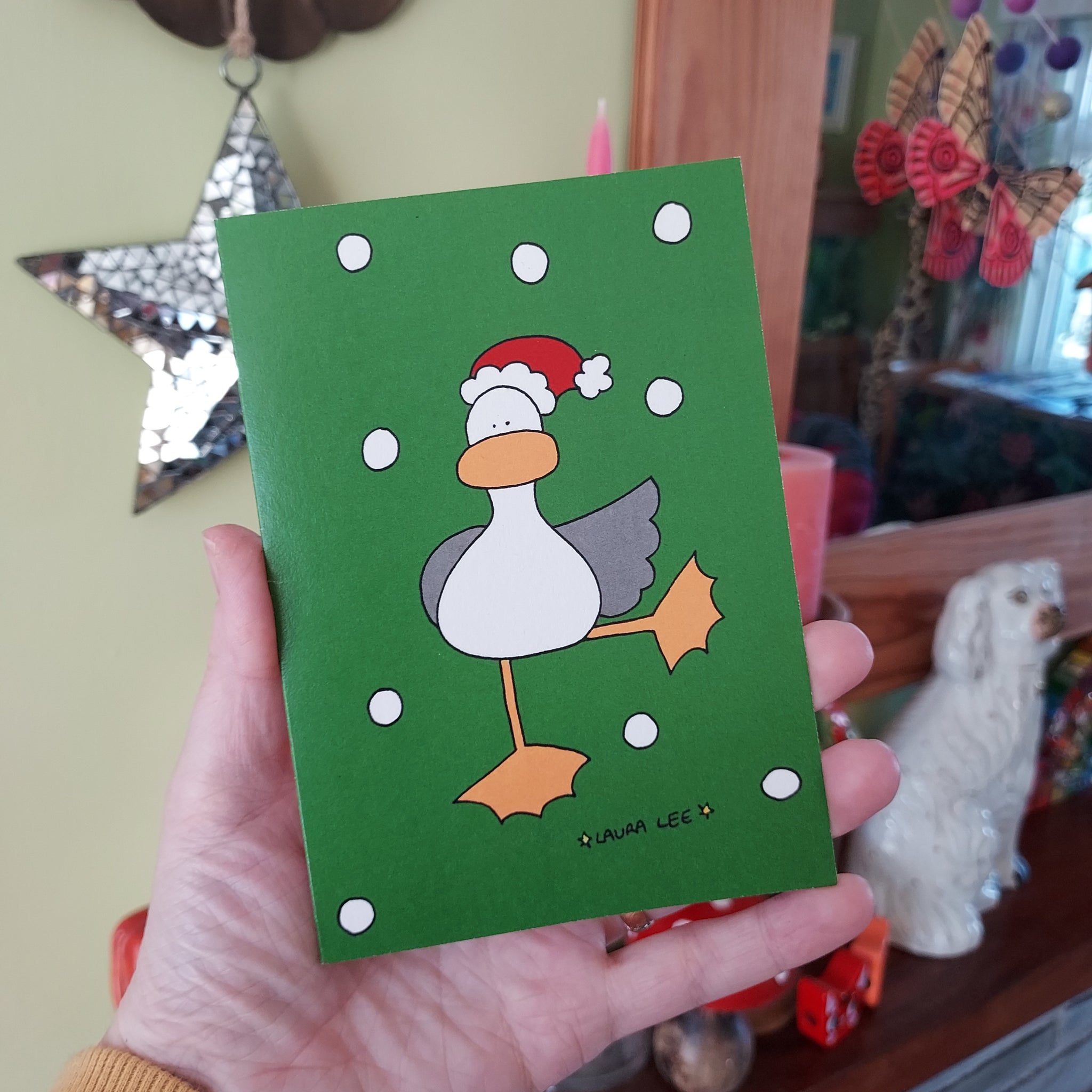 christmas note cards blank inside