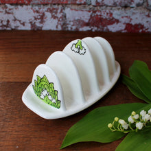 Load image into Gallery viewer, Toast rack Lily of the valley by Laura lee Designs Cornwall